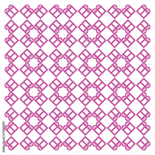 Creative ethnic style vector seamless pattern