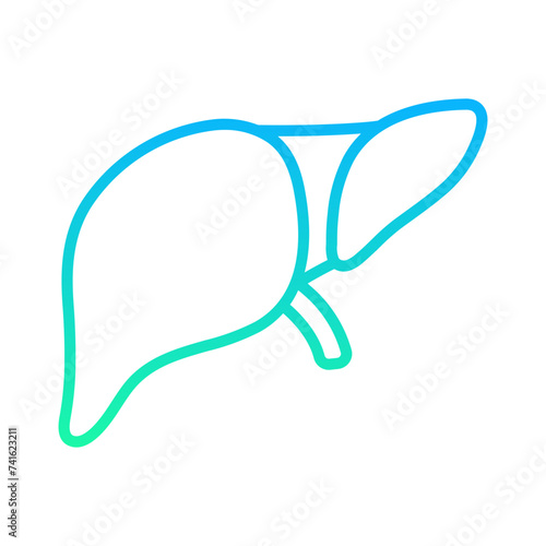 Liver Gradient Linear Style