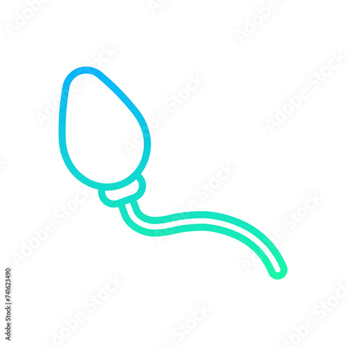 Sperm Gradient Linear Style
