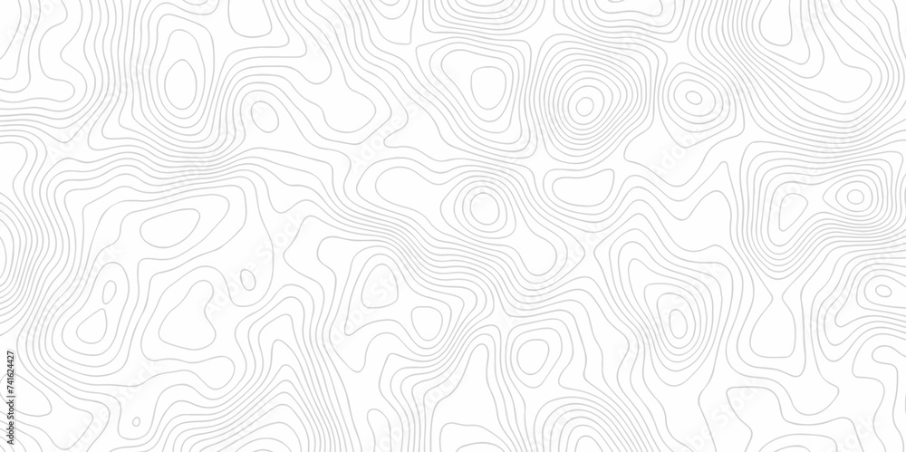 	
The stylized height of the topographic map in contour, lines. Topography and geography map grid abstract backdrop. creative cartography illustration. Black and white landscape geographic pattern.