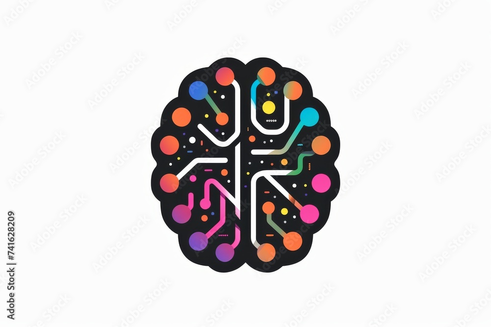 AI Brain Chip tms. Artificial Intelligence iconography guidelines human ...