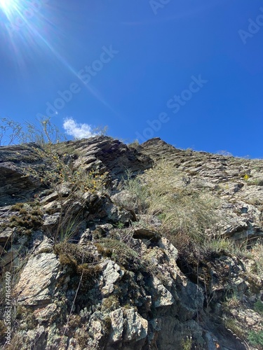 landscapes on the shore of Lake Baikal photo