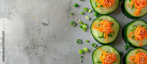 Traditional Korean cucumber...