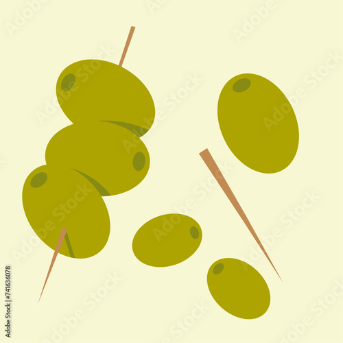 Olives Vector 