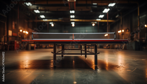 ping pong table.  © Juli Puli