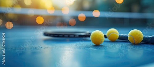 Two table tennis or ping po...