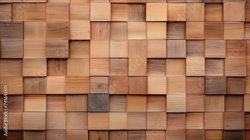 File textured of wood cube background use for multipurpose shape and textured wooden backdrop