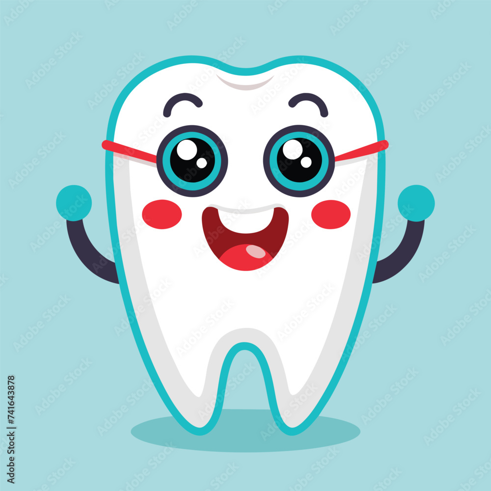 cartoon dental hygiene character vector illustration cartoon dental hygiene character vector illustration