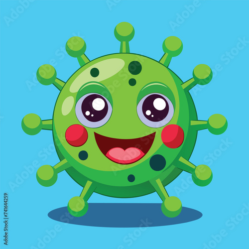 Character monster virus Coronavirus