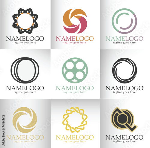 Vector Treasury of O-Letter Logos