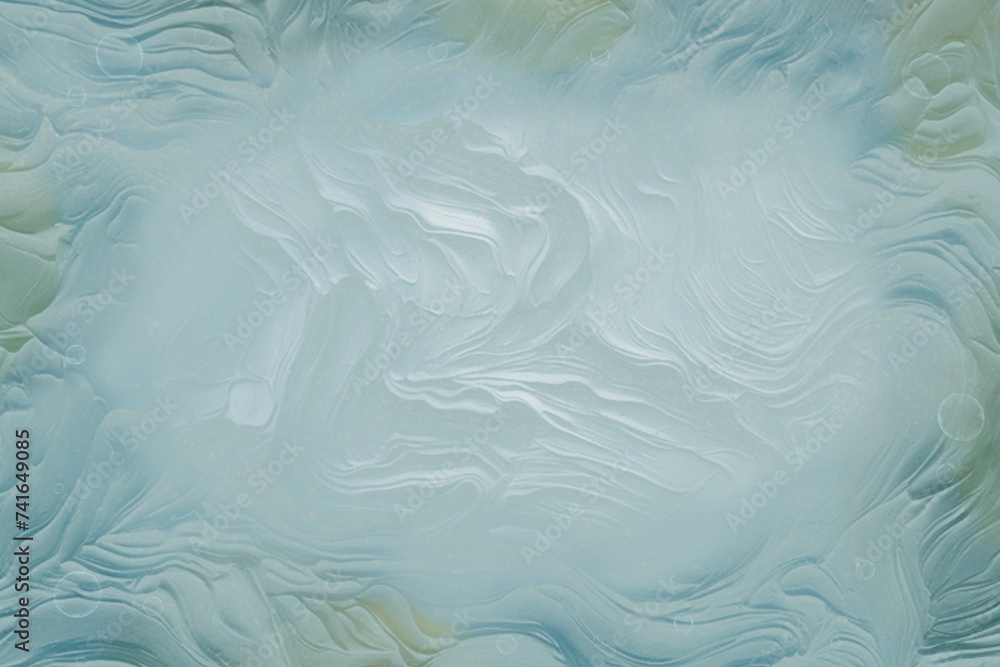 Fototapeta premium 水色のブラシストローク アート背景