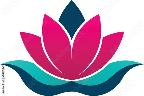 Lotus spa logo, Lotus Flower logo design inspiration