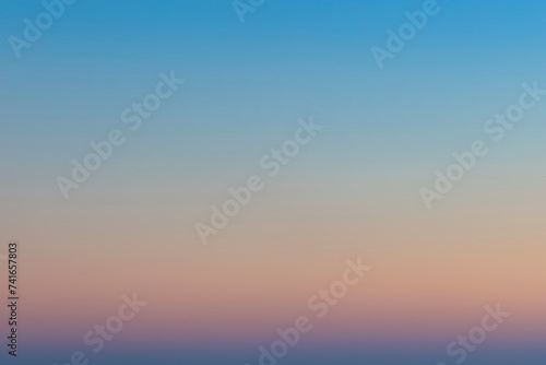 Gradient abstract background of sunset sky, blue, pink color.