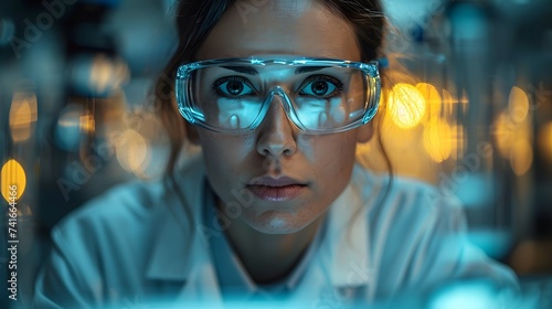 scientist at work in a laboratory