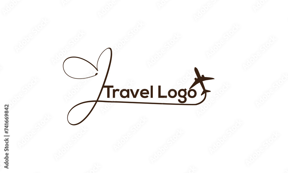 L letter Concept air plane and travel logo. Air Travel Logo Design with L letter. L letter Concept air plane and travel logo. Air Travel Logo Design with L letter.