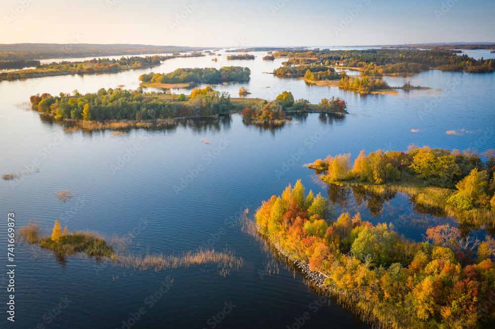 Aerial view of Kizhi Island, Republic of Karelia, Medvezhyegorsky District, Russia. Aerial view of Kizhi Island, Republic of Karelia, Medvezhyegorsky District, Russia.