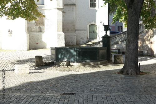 Fotografi Herderbrunnen in Weimar