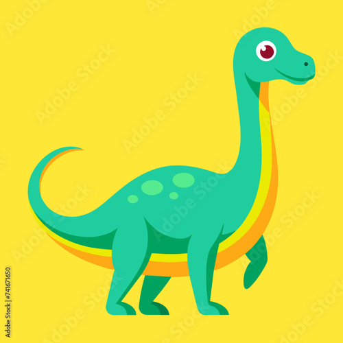 tyrannosaurus dinosaur vector illustration © Dalia