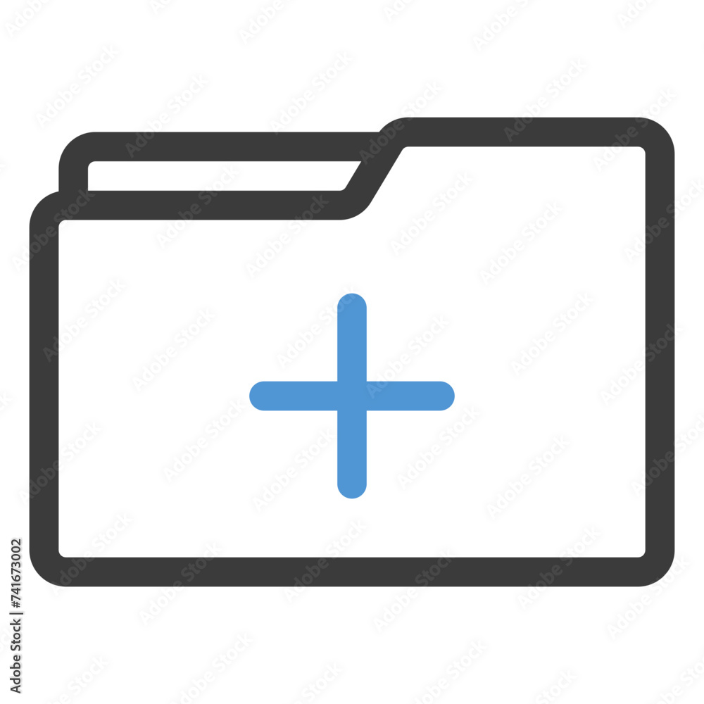Obraz premium new folder icon