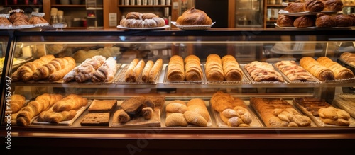 freshly baked goods at the bakery