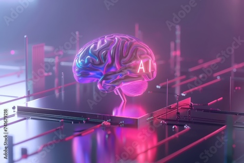 AI Brain Chip angiogenesis inhibitors. Artificial Intelligence superior temporal gyrus mind chemoattraction axon. Semiconductor swarm intelligence circuit board server compliance photo