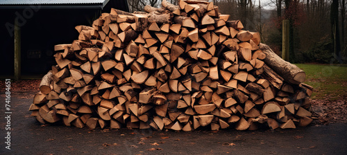 Stack of firewood © Mohammad Xte