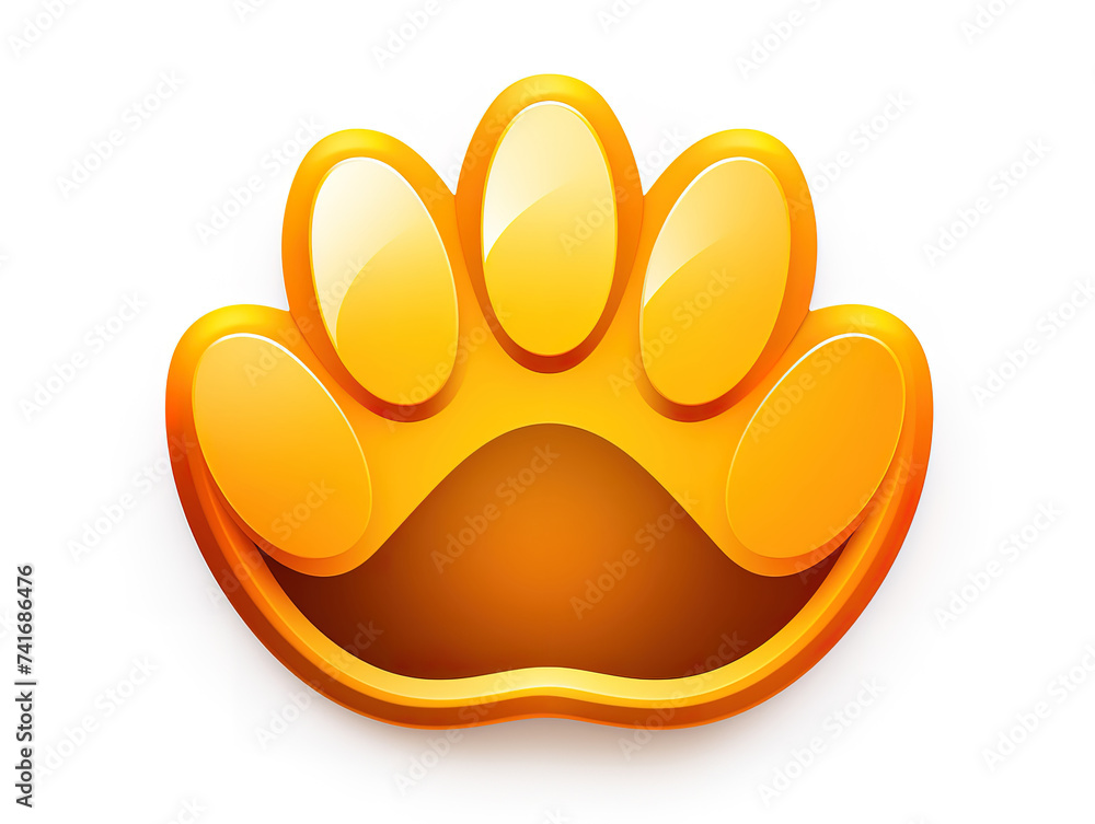 Pet logo design paw for animal shop business Pet logo design paw for animal shop business