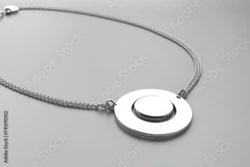 3D render of women’s jewelry on a light background
