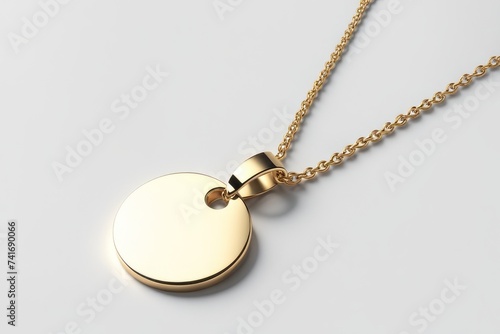 3D render of women’s jewelry on a light background
