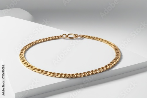3D render of women’s jewelry on a light background
