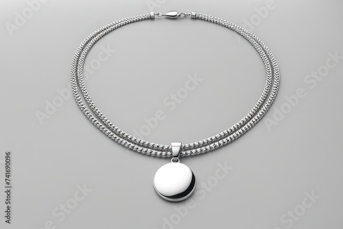3D render of women’s jewelry on a light background
