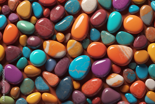 background of bright multi-colored jasper stones. wallpaper