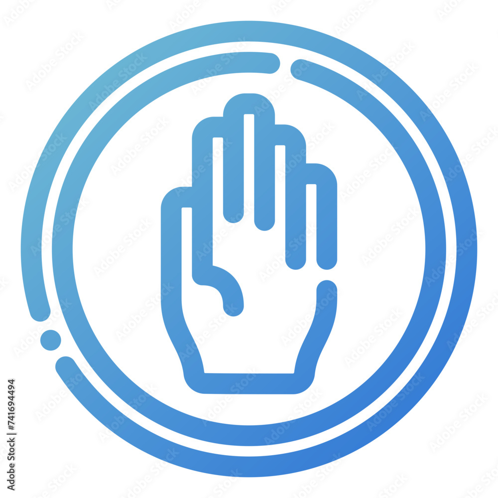 Obraz premium forbidden icon