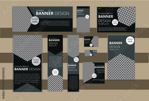 Simple & creative web banner template
