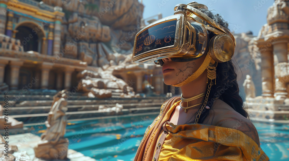 Digital twins navigating the nexus of an augmented reality Persian ...