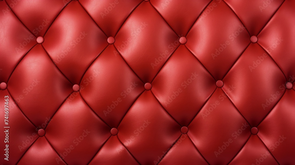 Red Leather Capitone Texture background Highly Detailed Red Leather Capitone Texture background Highly Detailed