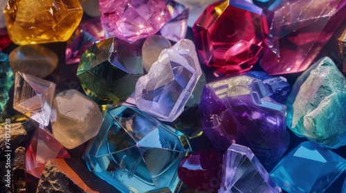 Assorted gem stones