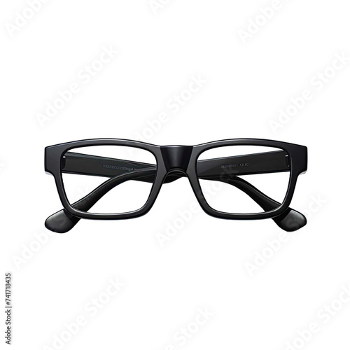 Eye glass isolated on transparent background 