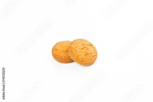 Osmania Biscuit in White Background photo