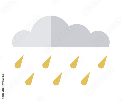 Cloud vector illustration. Fluffy clouds drift lazily across dreamlike cloudscape in high sky The heavenly atmosphere is adorned with cumulus clouds, creating serene scene