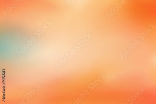 Abstract Gradient Smooth Blurred Watercolor Orange Background Image