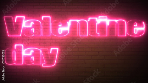 Lettering vector inscription valentine day 3d style valentine template.