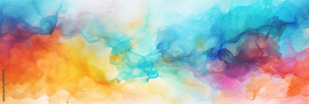 Vibrant Colorful Background Bursting With Diverse Hues Vibrant Colorful Background Bursting With Diverse Hues