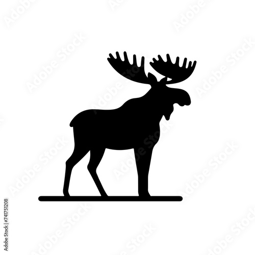 Moose Vector Logo Art