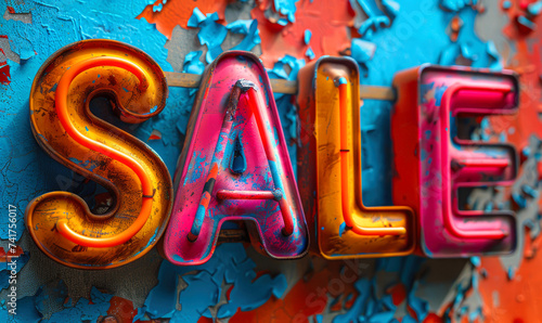 Word SALE sign