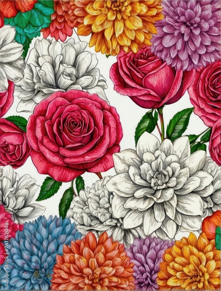 Beautiful wallpaper for phone in flowers Beautiful wallpaper for phone in flowers