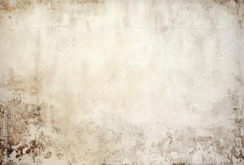 Grungy Wall With Brown and White Background