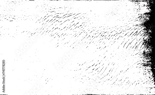 Wallpaper Mural Rustic grunge texture with grain and stains. Abstract noise background. PNG graphic illustration with transparent background. Torontodigital.ca