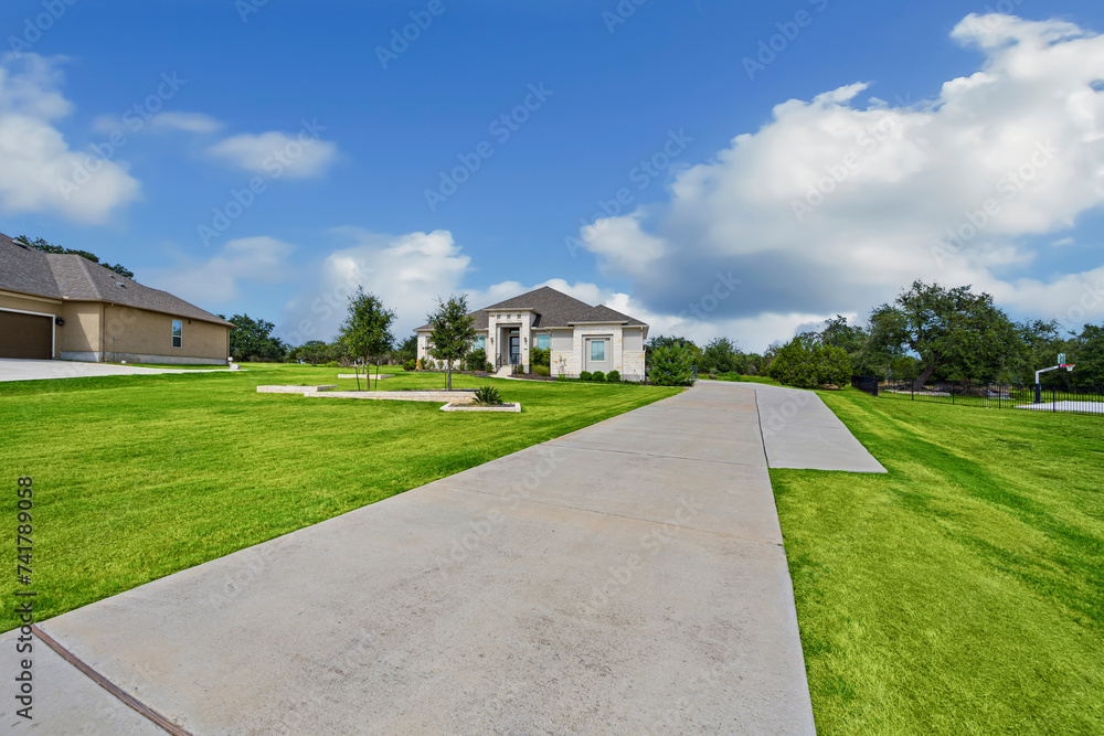 Fototapeta premium a family house