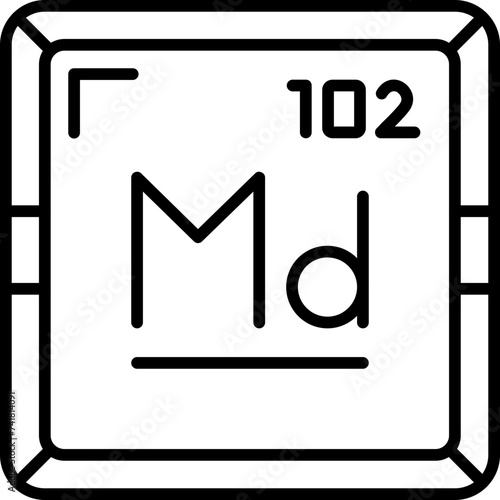 Mendelevium Icon photo
